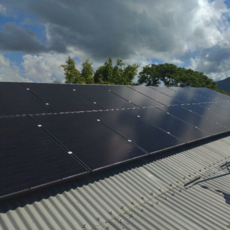 Solar power installation in Kinchant Dam by Solahart Mackay