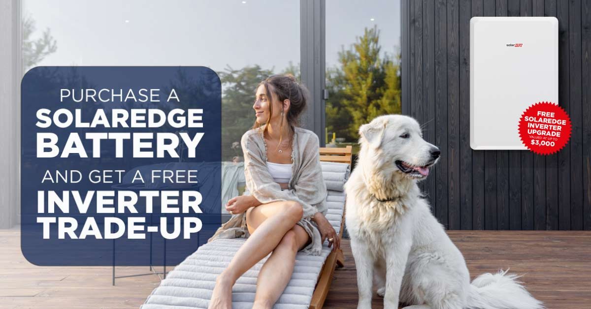 Free SolarEdge Inverter Trade-Up from Solahart